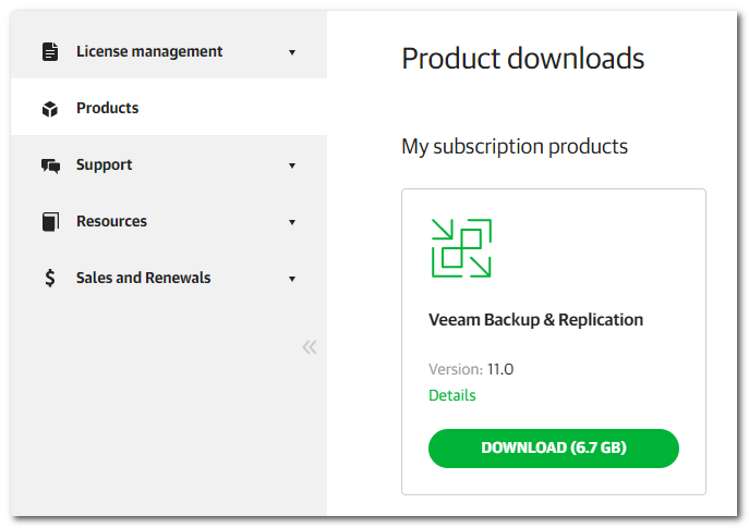 My Veeam