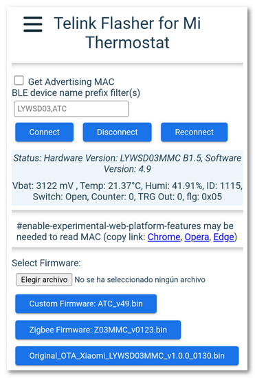 Firmware 0.49 OK